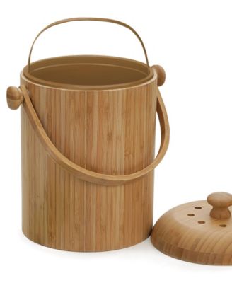 Endurance Wood 3.25 Quart Compost Pail Set