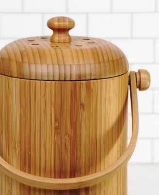 Endurance Wood 3.25 Quart Compost Pail Set