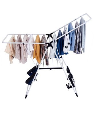 Laundry Clothes Storage Drying Rack Portable Folding Dryer Hanger Heavy Duty