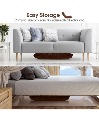 Adjustable 14-Position Floor Chair Folding Lazy Gaming Sofa Chair Cushioned