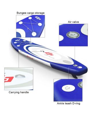 11' Inflatable Stand up Paddle Board Surfboard SUP