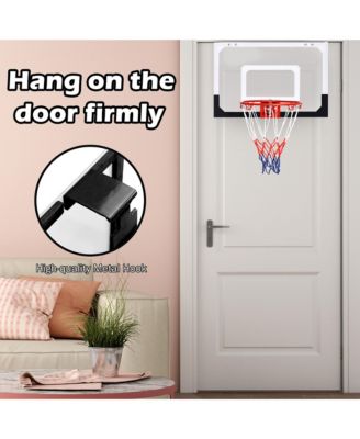Over-The-Door Mini Basketball Hoop