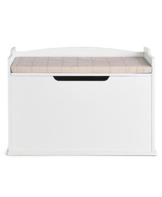 Wooden Toy Box Kids Storage Chest Lift Top Bench Seat