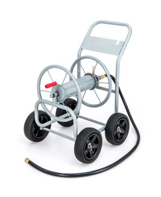 Garden Hose Reel Cart Holds 330ft of 3/4''or 5/8'' Hose 400ft of 1/2'' Hose