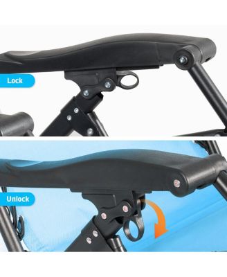 Zero Gravity Chair Oversize Lounge Chair Patio Heavy Duty Folding Recliner