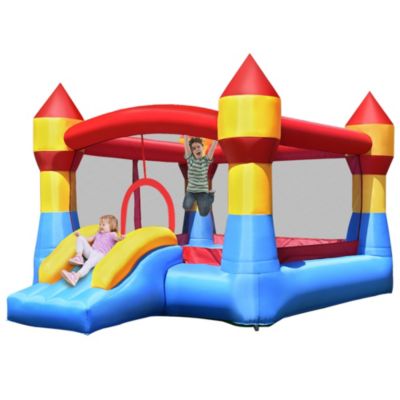 Kid Inflatable Bounce House Castle Moonwalk Playhouse Jumper Slide