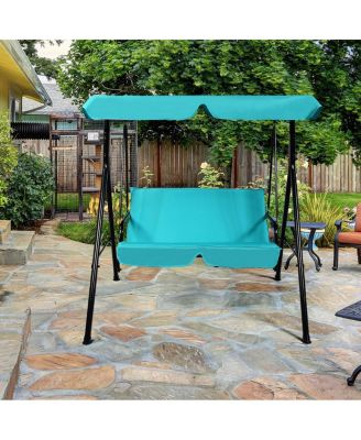 Loveseat Patio Canopy Swing Glider Hammock Cushioned