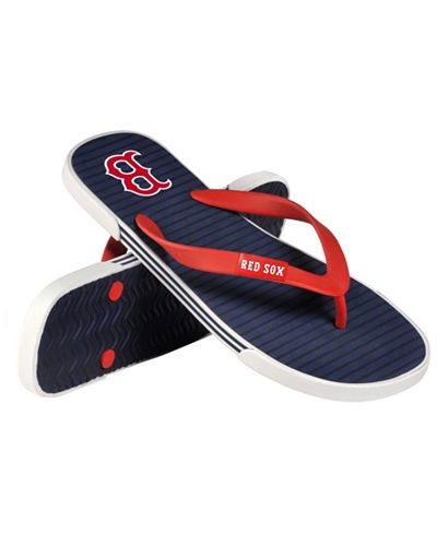 Forever Collectibles Boston Red Sox Thong Sandals