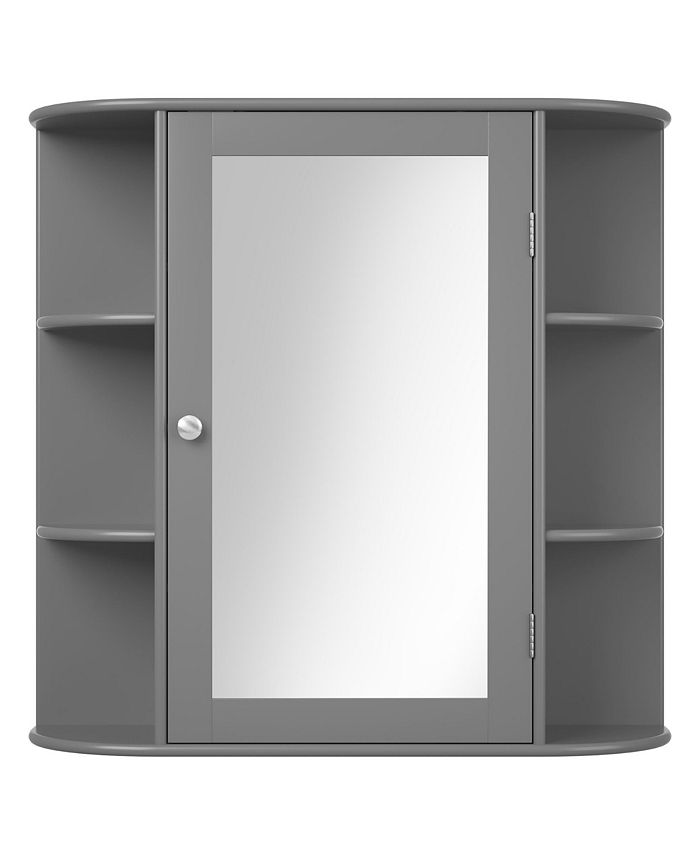 Costway Multipurpose Mount Wall Surface Bathroom Storage Mirror