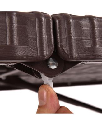 6' Folding Table Rattan Portable Indoor Outdoor Picnic Party Dining Camping