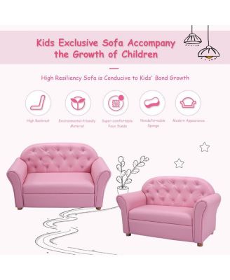 Kids Sofa Princess Armrest Chair Lounge Couch Children