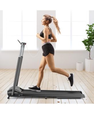 3HP Folding Treadmill Compact Walking Jogging Machine