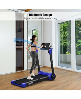 2.25HP Folding Electric Motorized Treadmill With Speaker