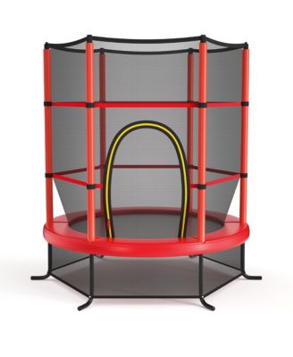 55" Kids Trampoline Bouncing Jumping Mat Recreational Trampoline