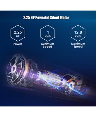 2.25HP Folding Electric Motorized Treadmill With Speaker