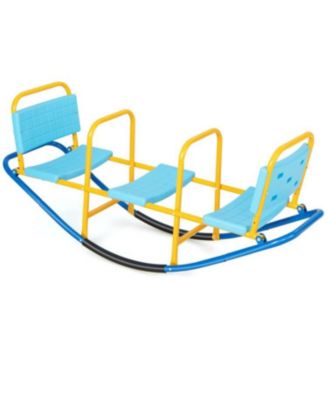 Outdoor Kids Seesaw Swivel Teeter for 3 to 8 Years Old