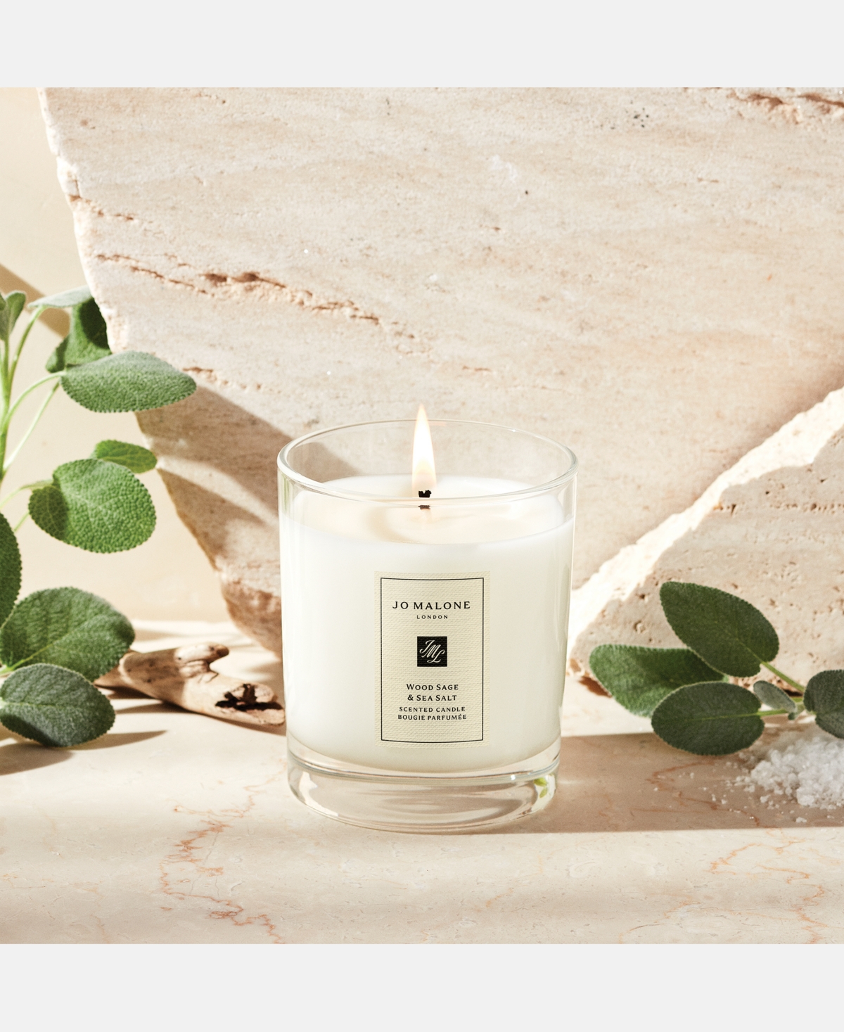 Jo Malone London Wood Sage & Sea Salt Travel Candle, 2.1 Oz. In No Color