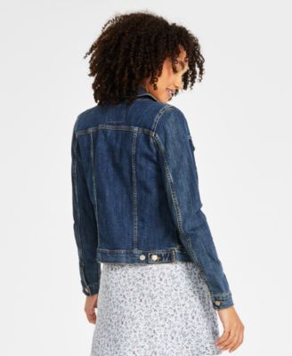 Women's Original Cotton Denim Trucker Jacket, XS-4X