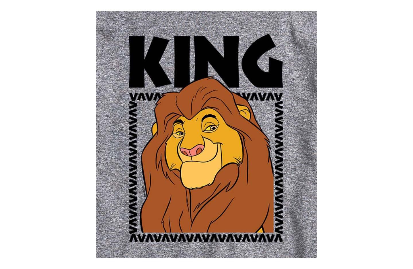 Мужская футболка AIRWAVES Hybrid Apparel King Mufasa Short Sleeve, цвет: Меланжевый — фото 3