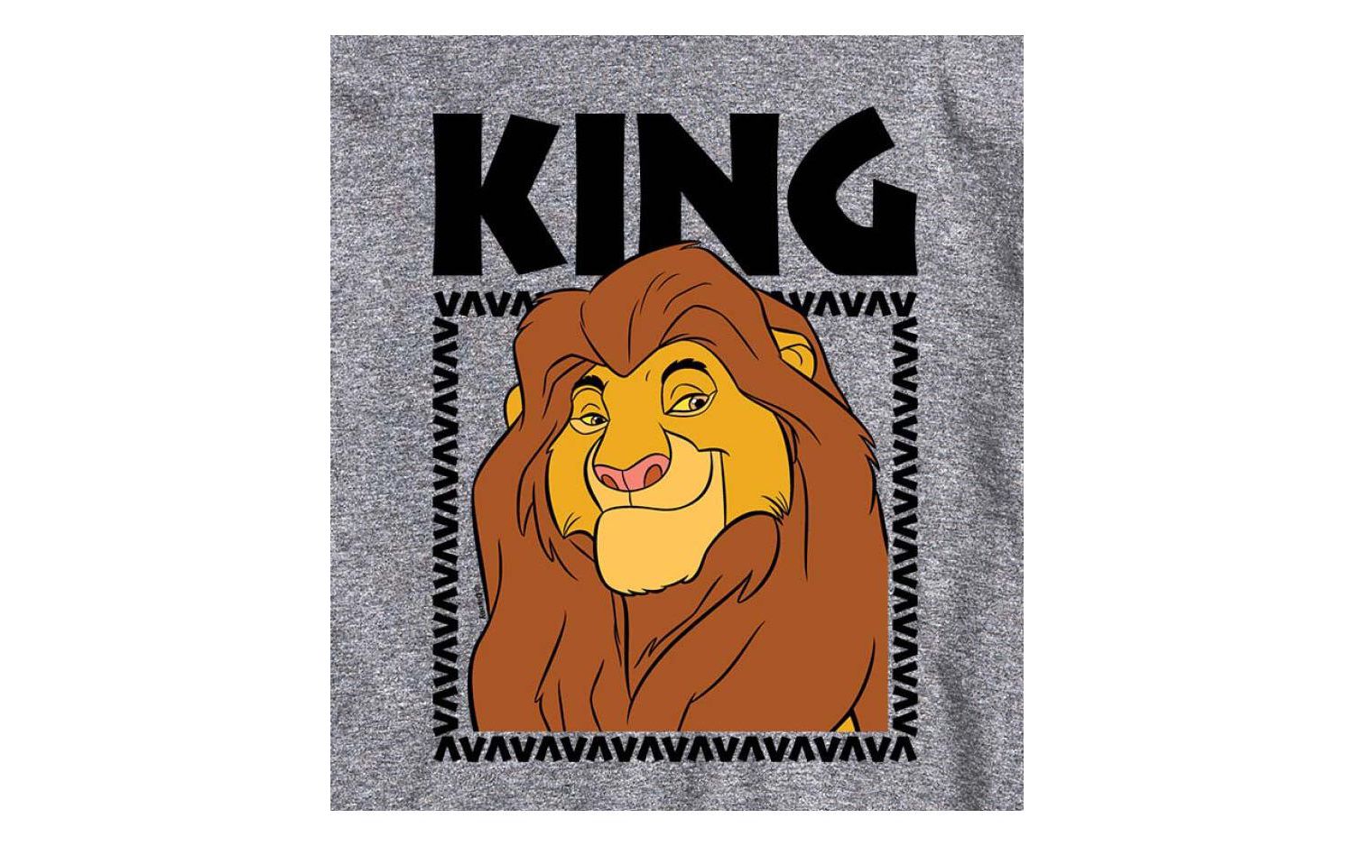 Hybrid Apparel King Mufasa Men's Short Sleeve Tee
