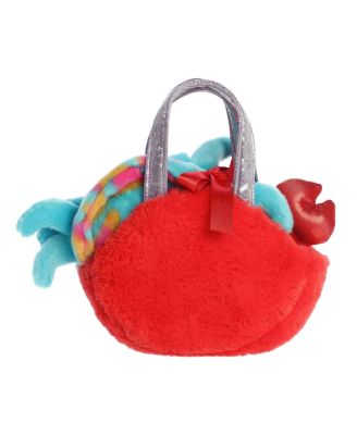 Small Crab Fancy Pals Fashionable Plush Toy Blue 6.5"