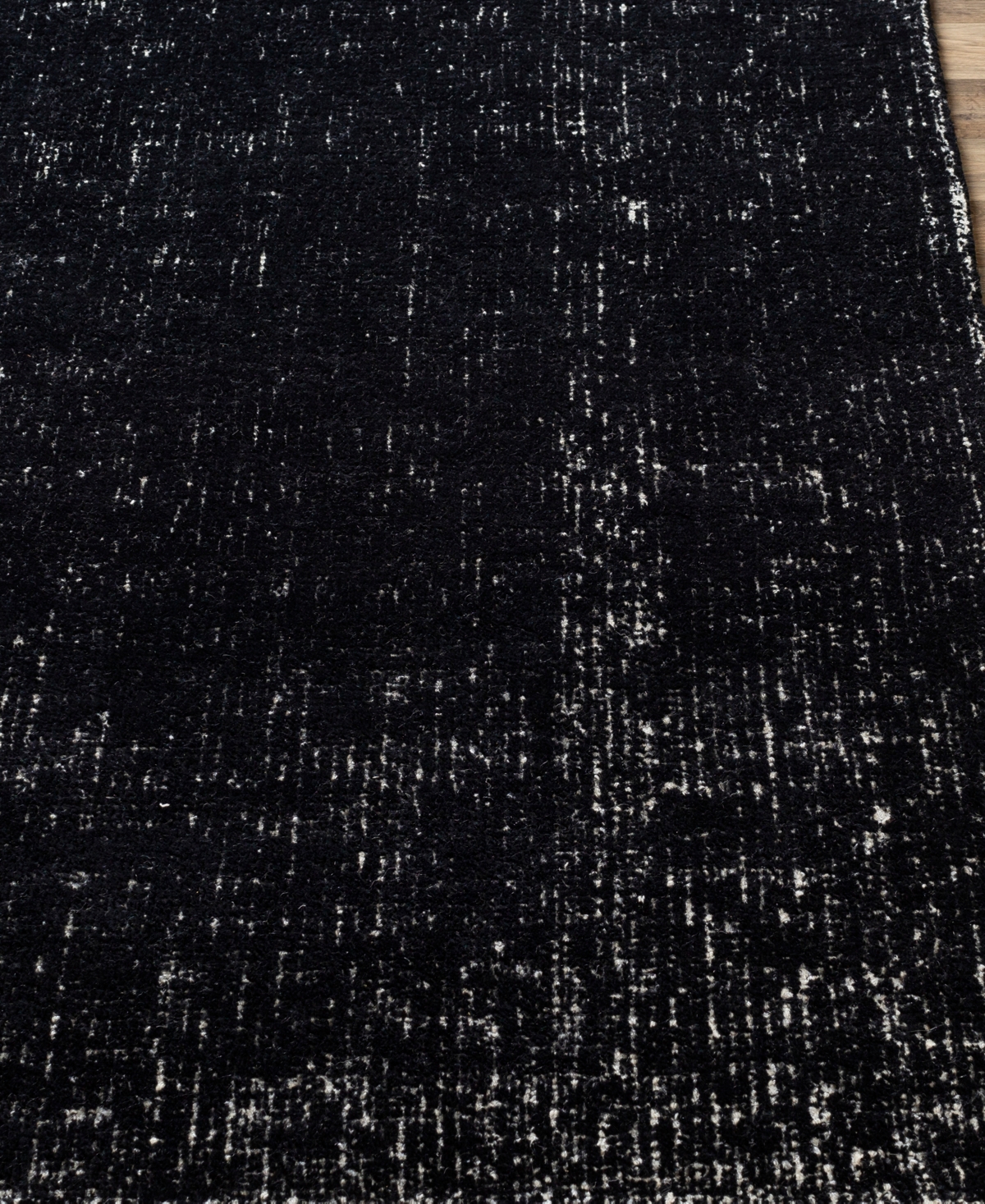 Surya Messina 7567 2'6"x8' Runner Area Rug In Black
