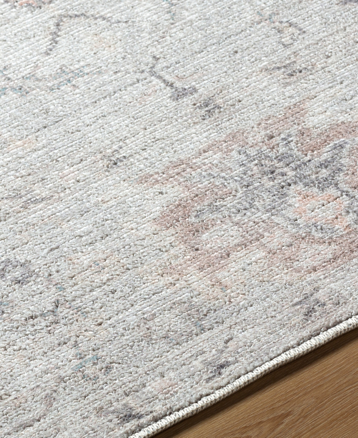 Surya Marlon 526221 2'7"x7'3" Runner Area Rug In Slate