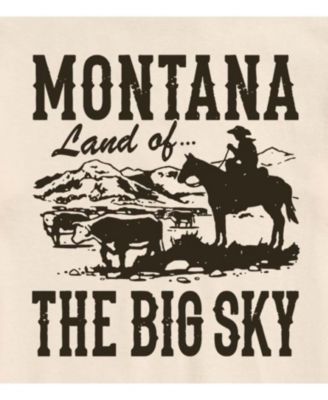 Hybrid Apparel Montana Land of Big Sky Men's Short Sleeve Tee