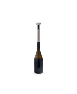 Stainless Steel Vacuum Wine Preserver with 2 Stoppers