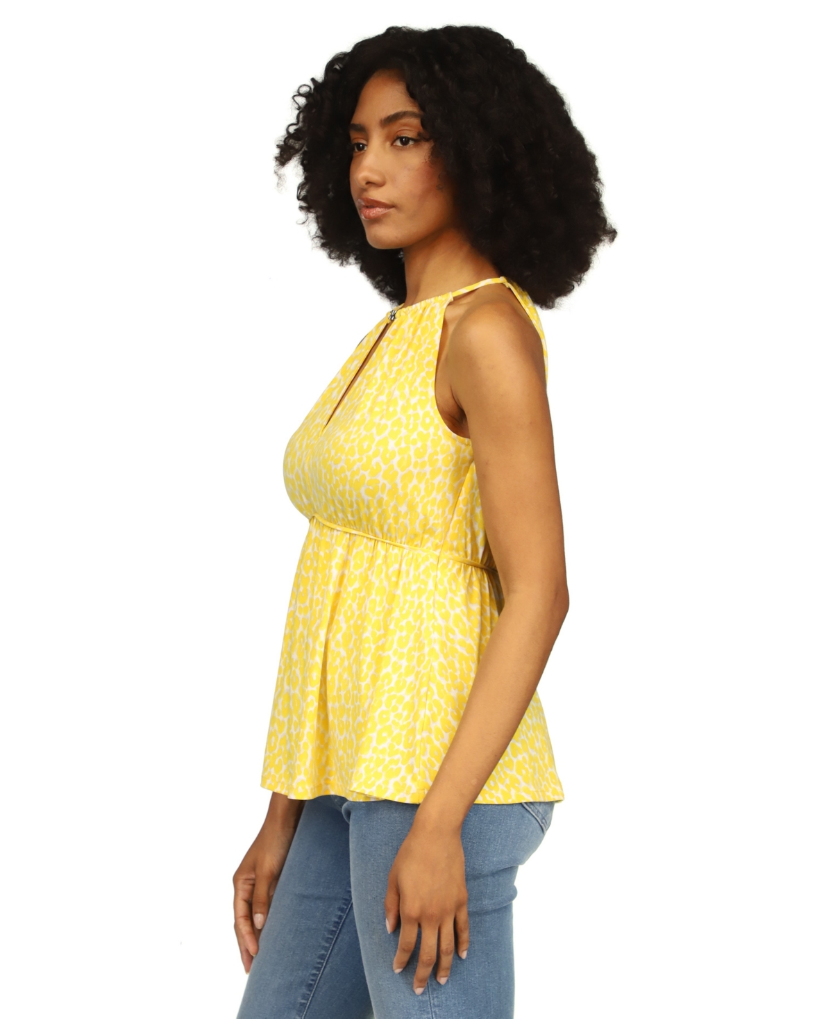 Michael Michael Kors Women's Animal-Print Sleeveless Top