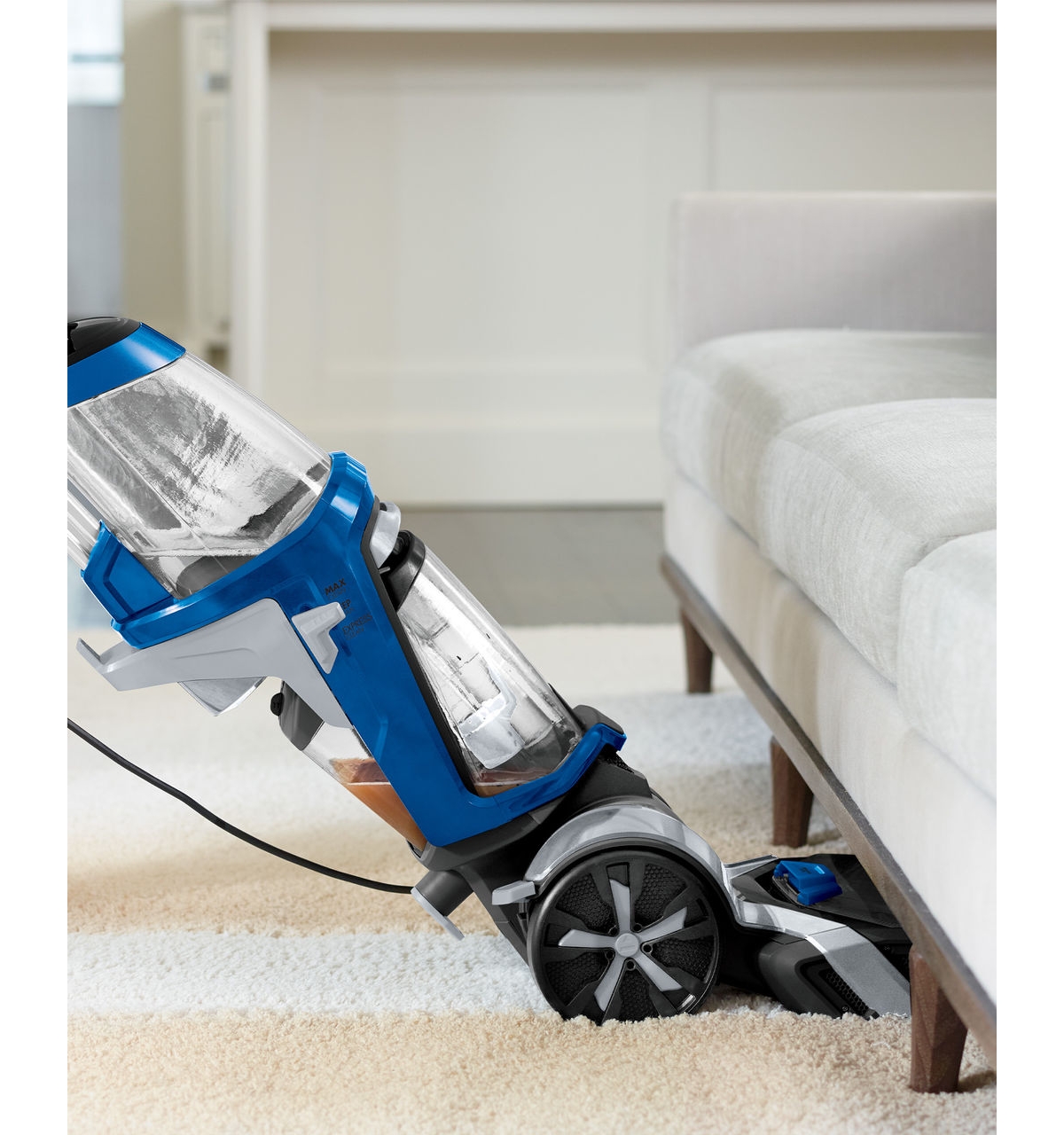 Shop Bissell Proheat 2x Revolution Pet Carpet Cleaner In Gray With Black And Blue Accents