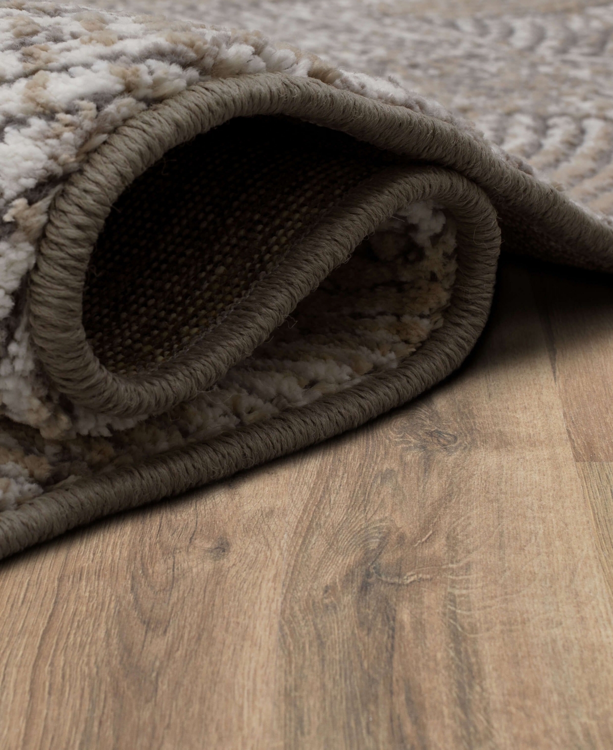 Stacy Garcia Home Rendition Olympia 2'4x7'10 Runner Area Rug In Gray