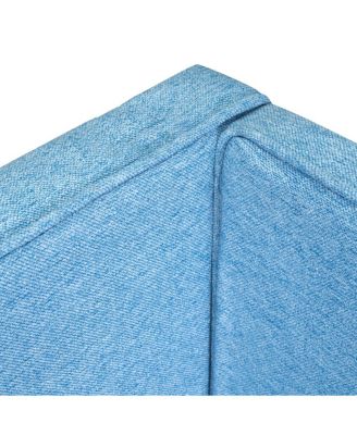 Upholstered Full Size Platform Bed With USB Ports