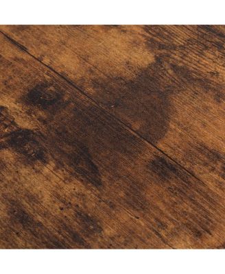 2-Drawer Nightstand in Rustic Brown