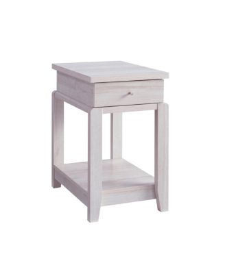 Streamdale Chairside Table White Oak