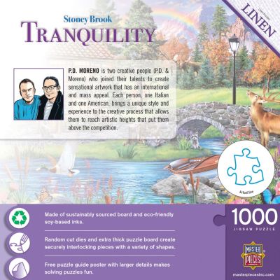 MasterPieces Retreats - Stoney Brook Cottage 1000 Piece Jigsaw Puzzle