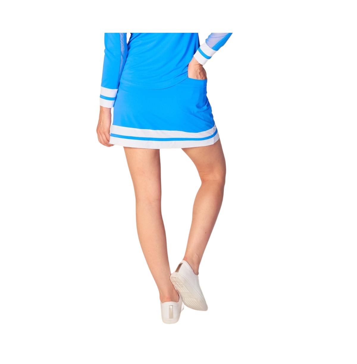G Lifestyle Clothing Women's G Lifestyle Color Block Skort
