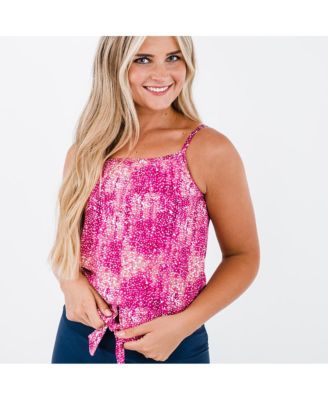 Plus Size Riley Knotted Swim Top