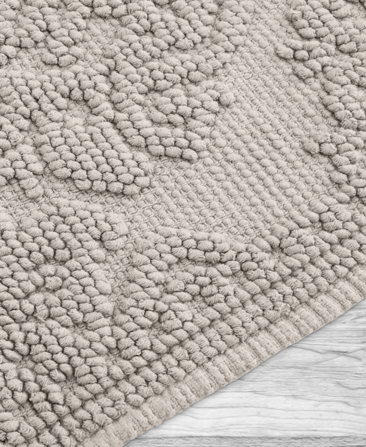 Jean Pierre New York Ricardo Fringe Cotton 2-Piece Bath Rug Set