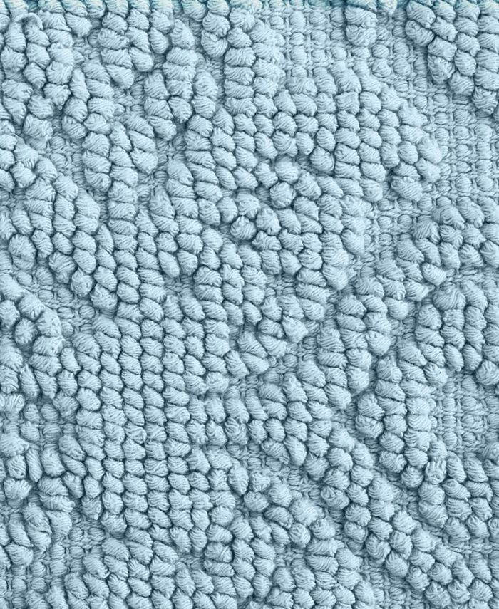 Jean Pierre New York Ricardo Fringe Cotton Bath Rug 27" x 52" Macy's