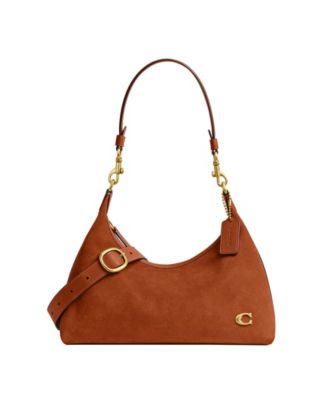 Coach online Brown Suede Hobo bag