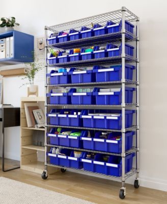 8-Tier 24 Bin Rack System, NSF Certified