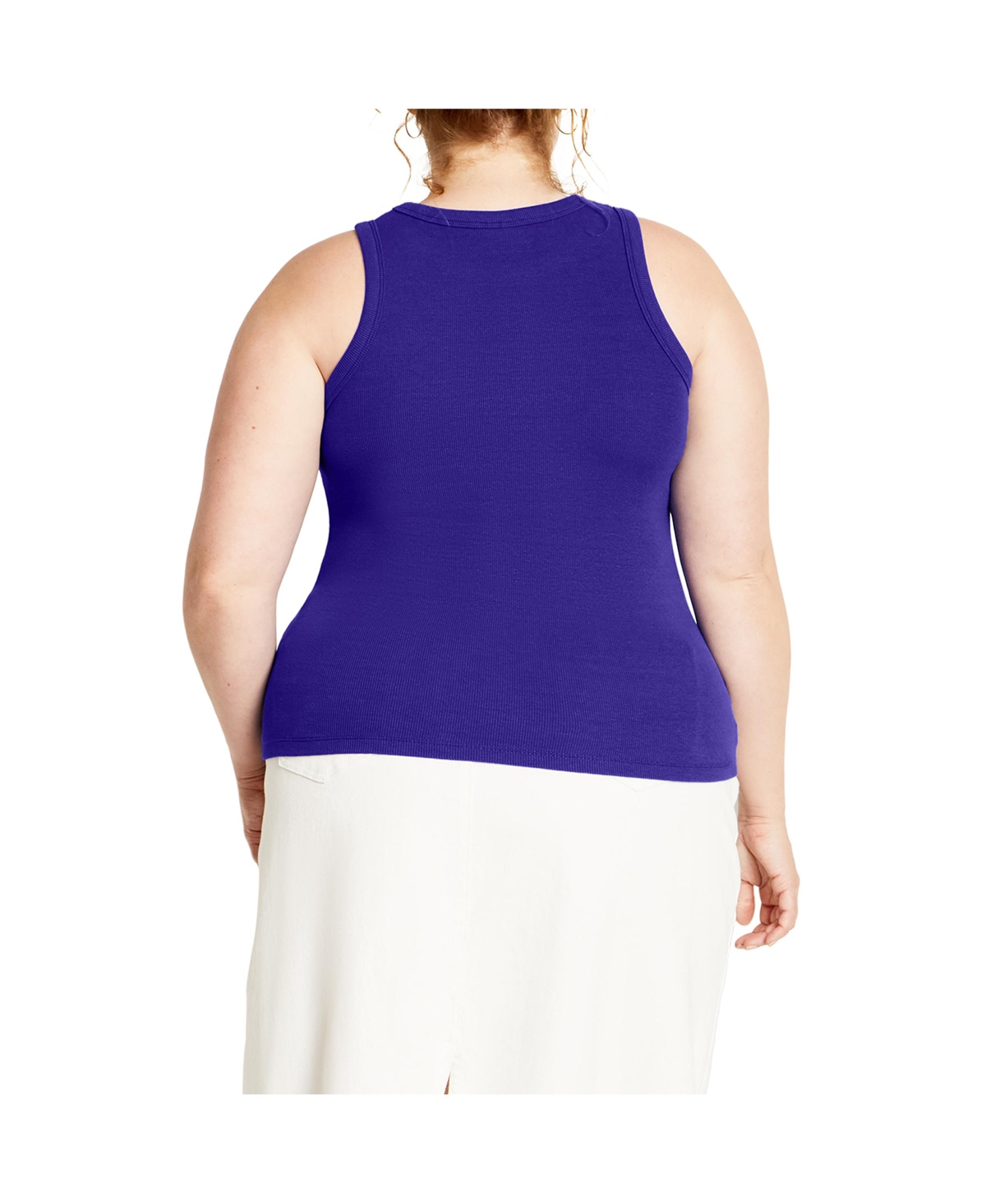 City Chic Women's Talia Rib Tank