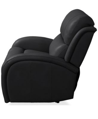 Kellet 33" Leather Power Recliner, Created for Macy's