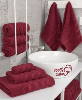 100% Turkish Cotton 6 Piece Towel Set