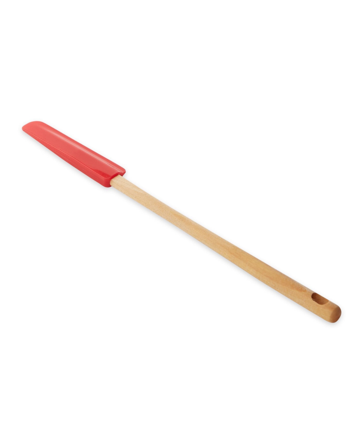 Rsvp International Silicone Wood 12x1" Red Skinny Spatula In Red