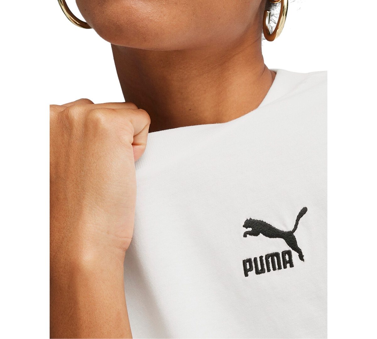 Puma Women's Better Classics Oversized Cropped T-Shirt