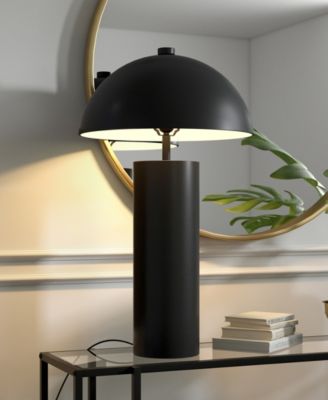 York 27" Tall Table Lamp with Metal Shade