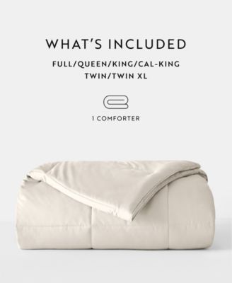 All Season Lightweight Solid Down Alternative Comforter, King/California King