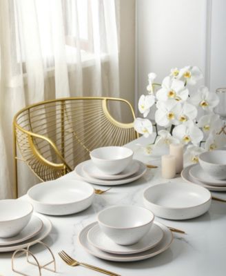 Lauren 32 Pc. Dinnerware Set, Service for 8